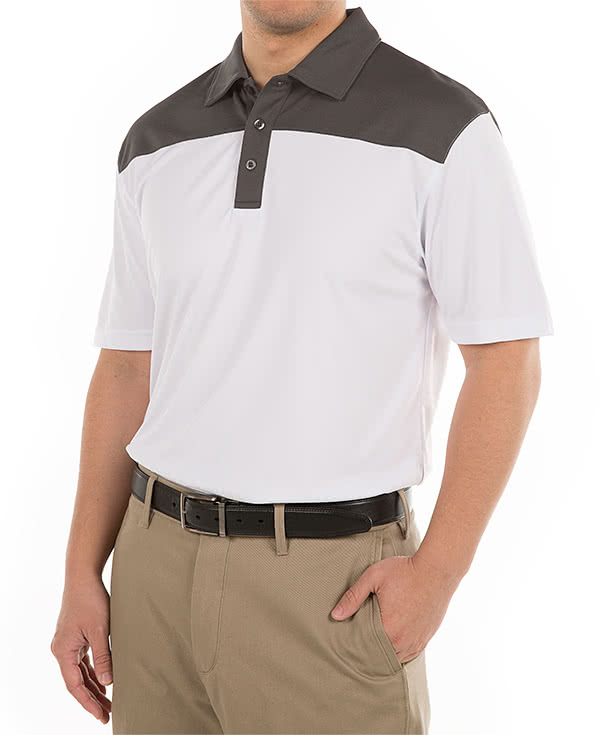 Clique by Cutter & Buck Colorblock Performance Polo