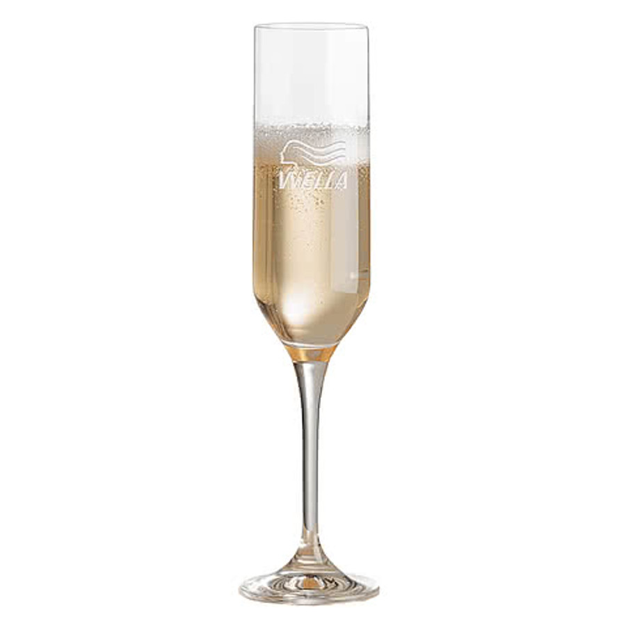 Laser Etched 6.5 oz. Belmont Champagne Flute in Clear