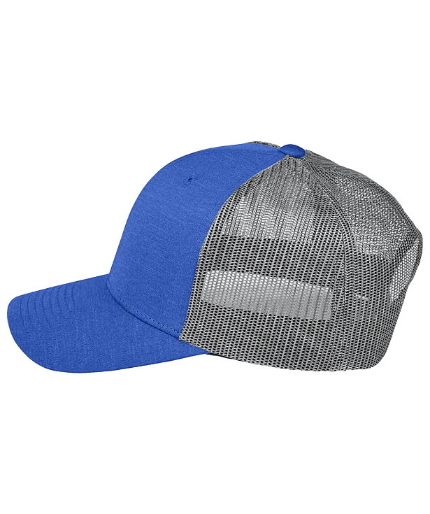 Team 365 Youth Zone Sonic Heather Snapback Trucker Hat