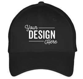 New Era 39THIRTY Stretch Fit Cotton Hat - Color: Black