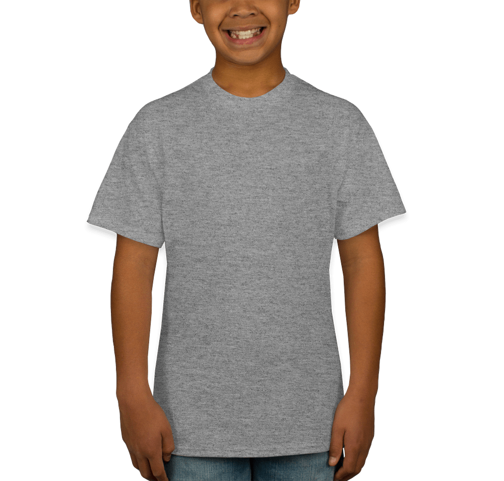 Hanes Youth EcoSmart 50/50 T-shirt-default