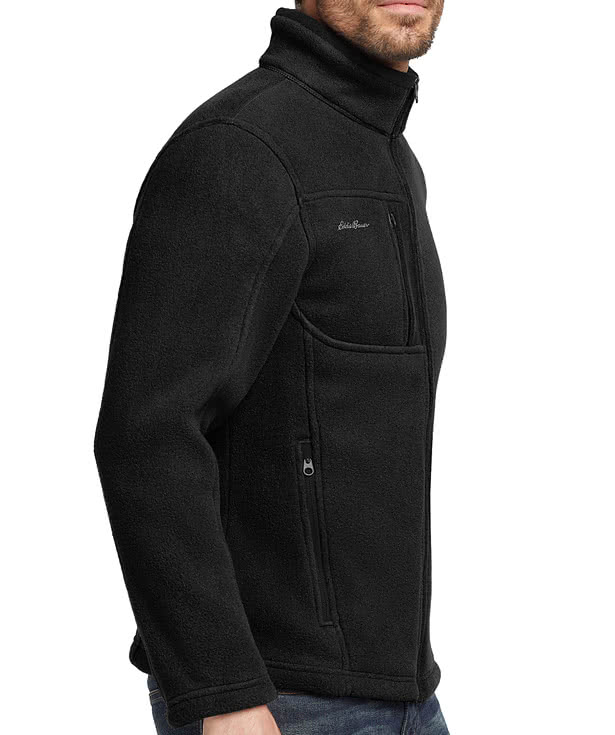Eddie Bauer Full Zip Fleece Jacket - Printed