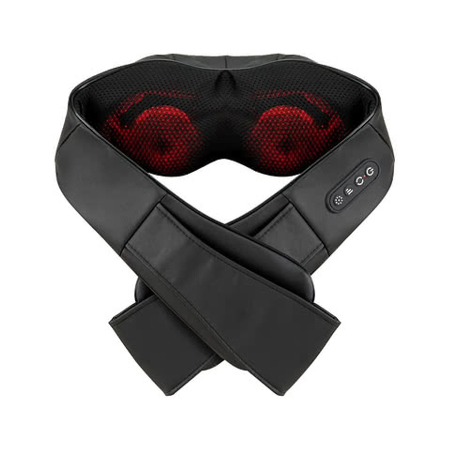 iLive Wearable Deep Tissue Massage Wrap in Black