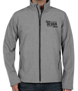 Port Authority Core Fleece Lined Soft Shell Jacket - Color: Pearl Grey Heather