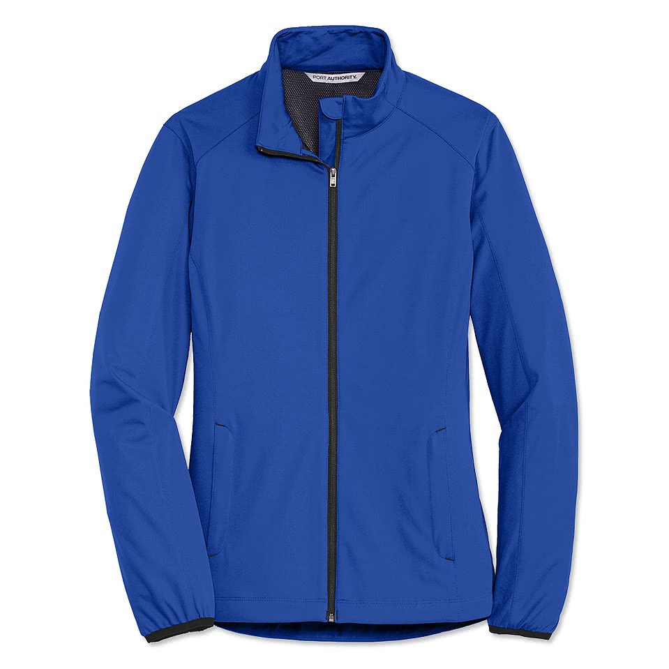 Port Authority Women's Lightweight Active Soft Shell Jacket - Embroidered