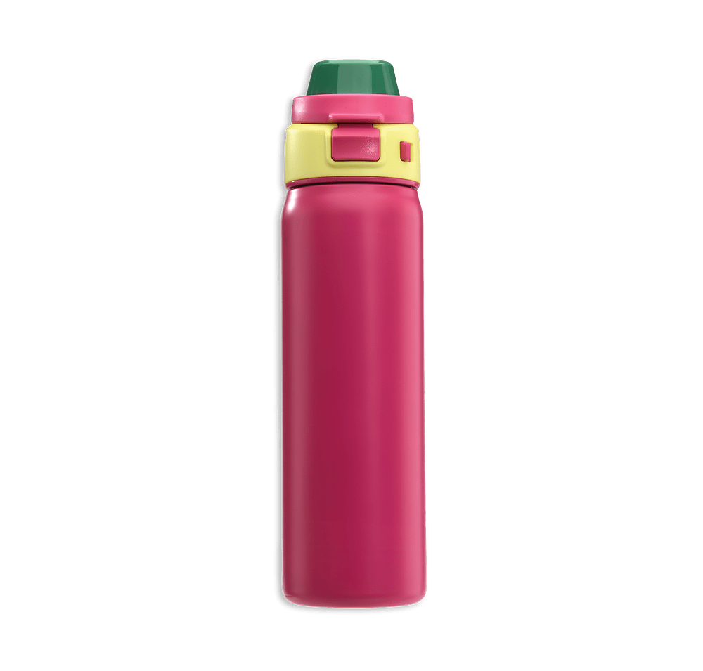 Laser Engraved 24 oz. Atlantis Copper Insulated Flip-Top Water Bottle-default