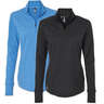 Adidas Women's 3-Stripes Recycled Quarter Zip Sweatshirt