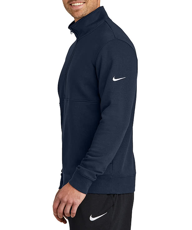 nike swoosh quarter zip funnel sweatshirt