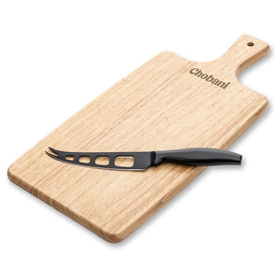 Molise Serving Board w/Cheese Knife in Black