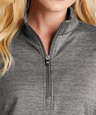 TravisMathew Women's Crestview Lightweight Quarter Zip Performance Shirt