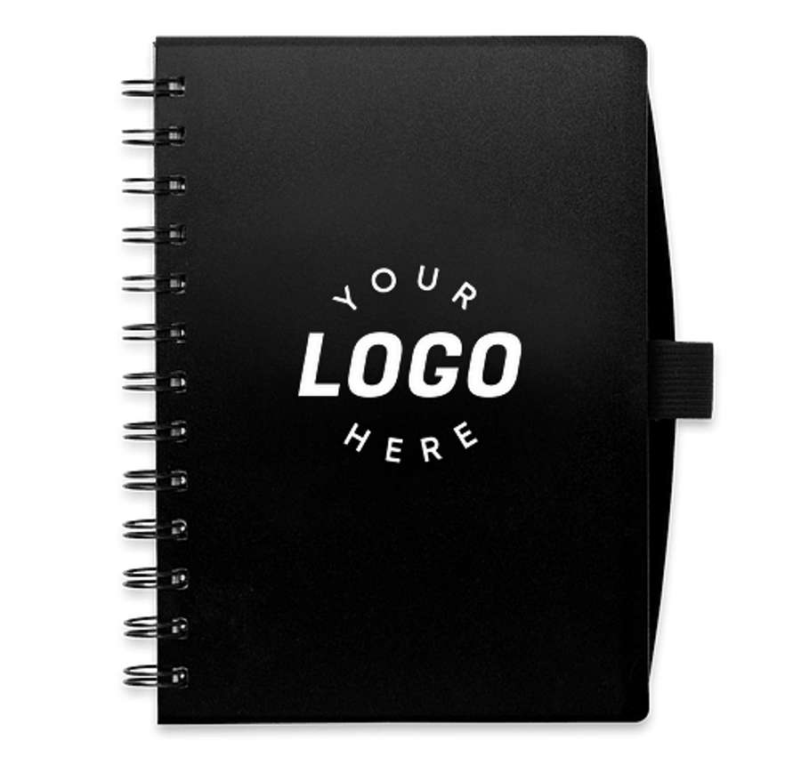 Coordinator Spiral Notebook in Black