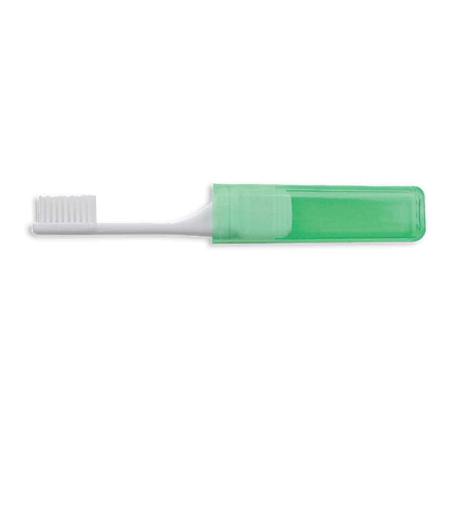 Travel Toothbrush in Green