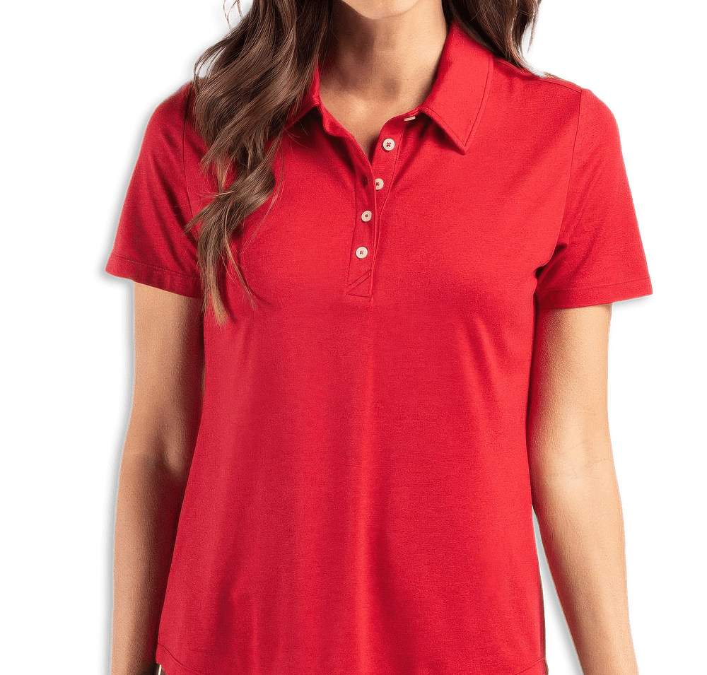 Cutter & Buck Women's Coastline Eco Epic Comfort Recycled Polo - Embroidered-default