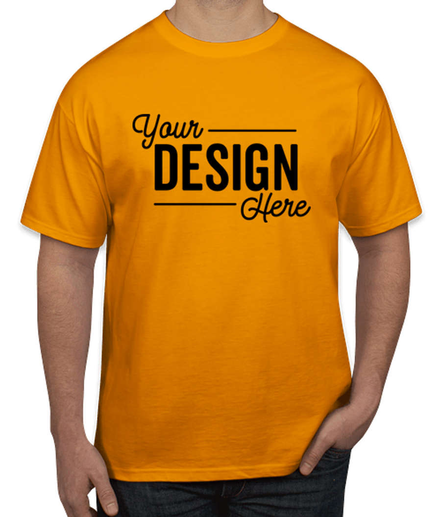 Champion Tagless T-shirt in Gold