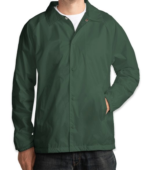 Augusta Coaches Jacket in Dark Green