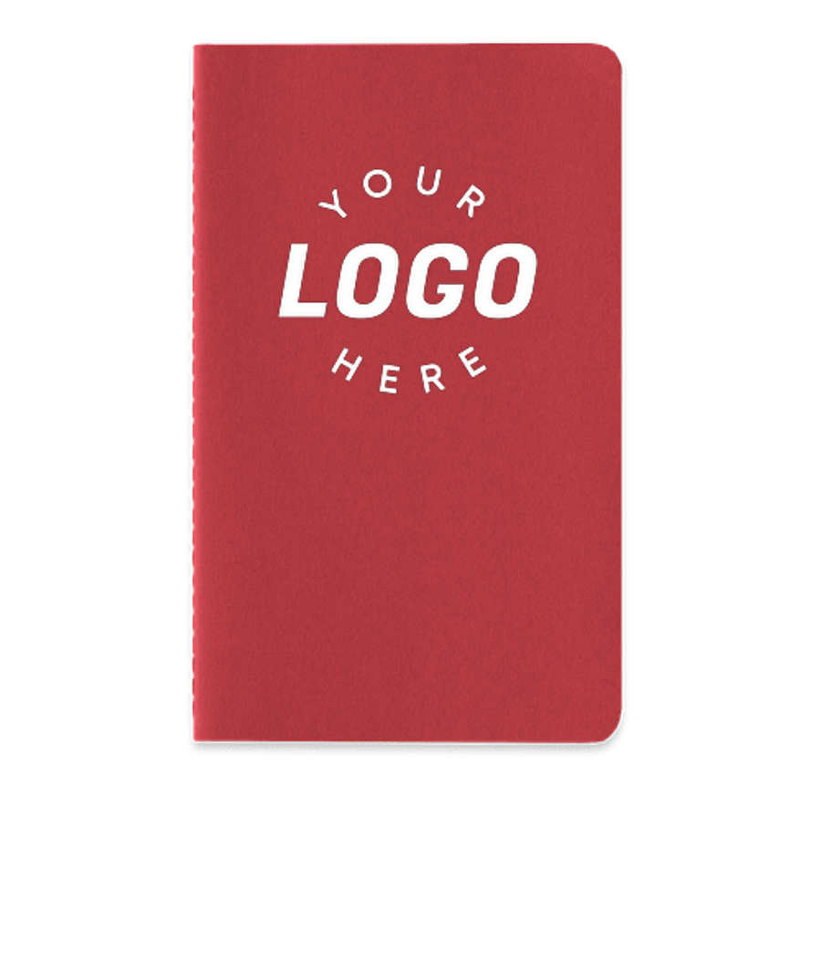 Moleskine Soft Cover Ruled Notebook in Cranberry Red