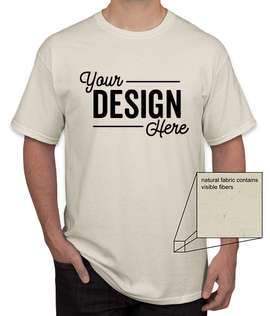 Canada - Gildan 100% Cotton T-shirt - Color: Natural