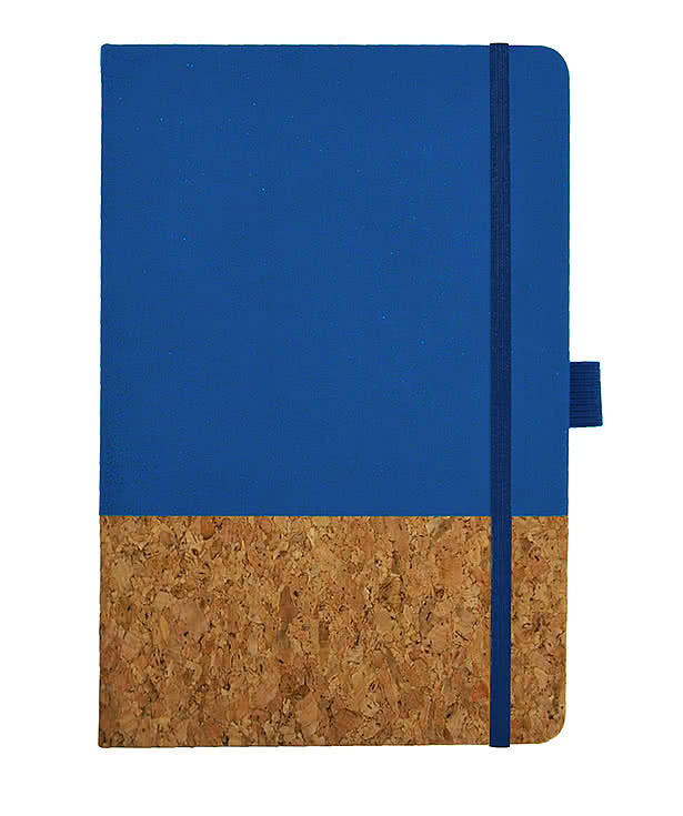 Debossed Feeling Corky Hard Cover Notebook