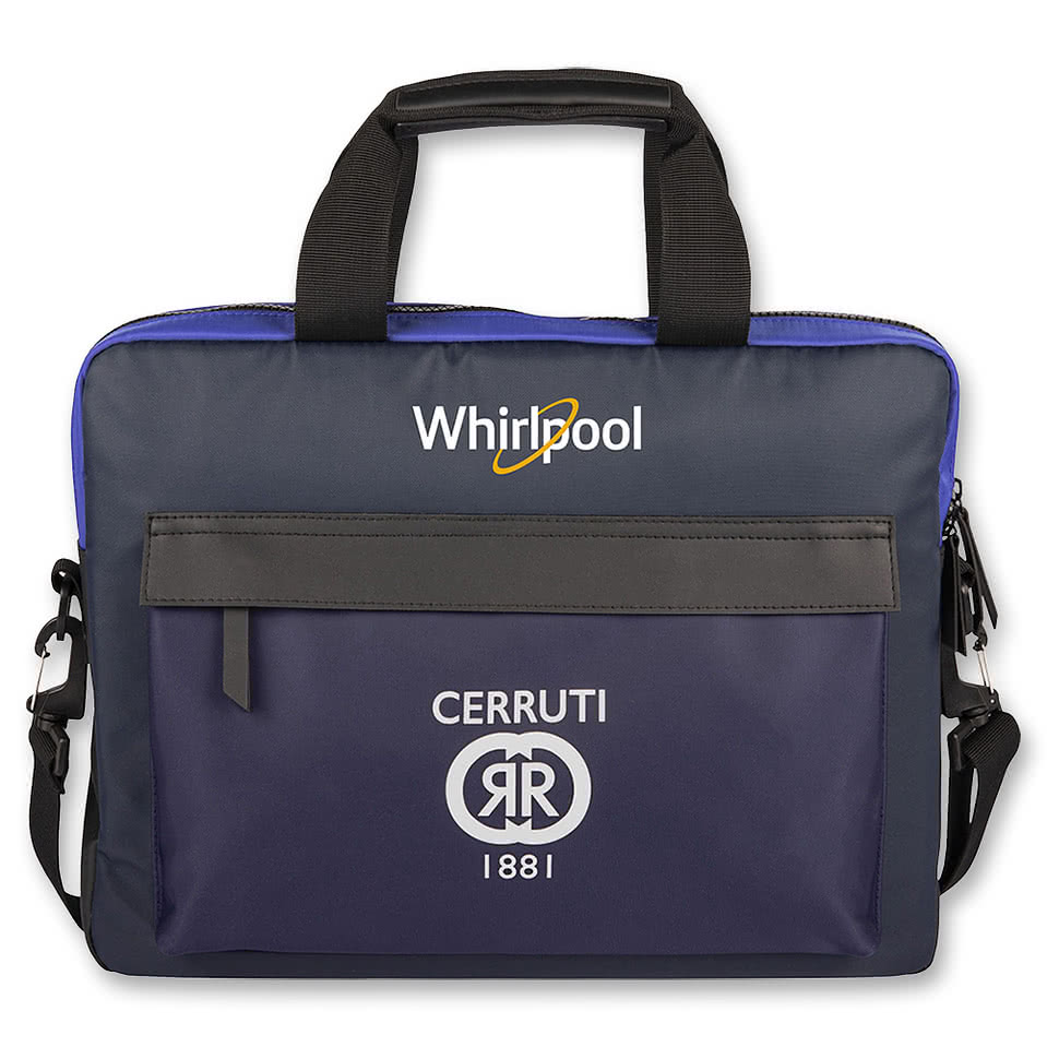 Cerruti 1881 Brick Document 15" Computer Messenger Bag