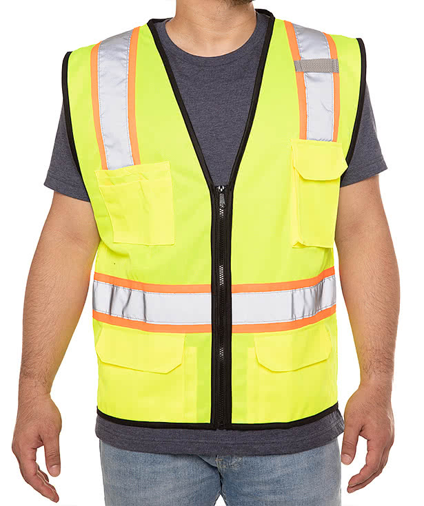 Kishigo Class 2 Pocket Contrast Safety Vest