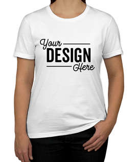 Canada - Anvil Women's Jersey T-shirt - Color: White