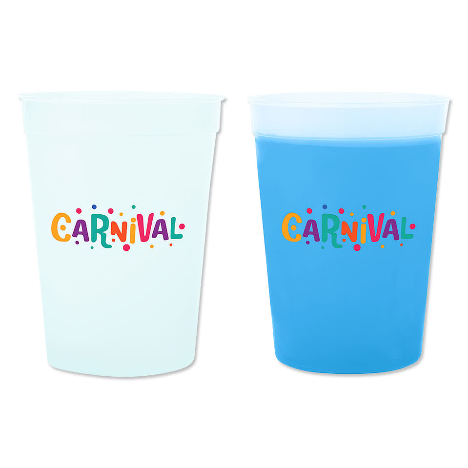 12 oz. Mood Plastic Stadium Cup (Case of 500)