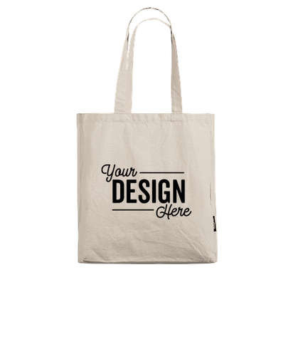 Custom Bagito 100% Organic Cotton Gusseted Tote Bag - Design Tote Bags ...