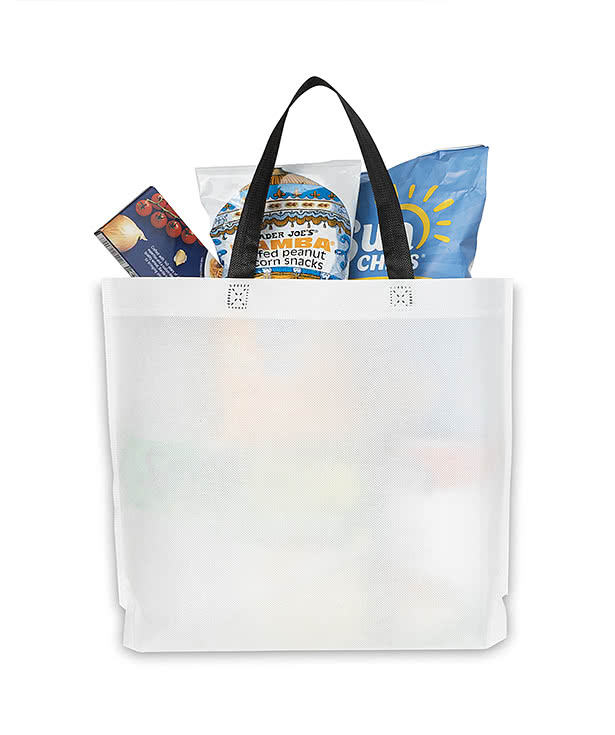 Two-Tone Heat Sealed Non-Woven Tote Bag