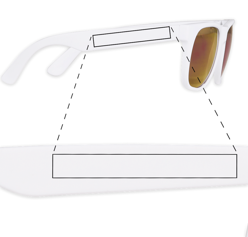 Promotional Mirrored Sunglasses-default