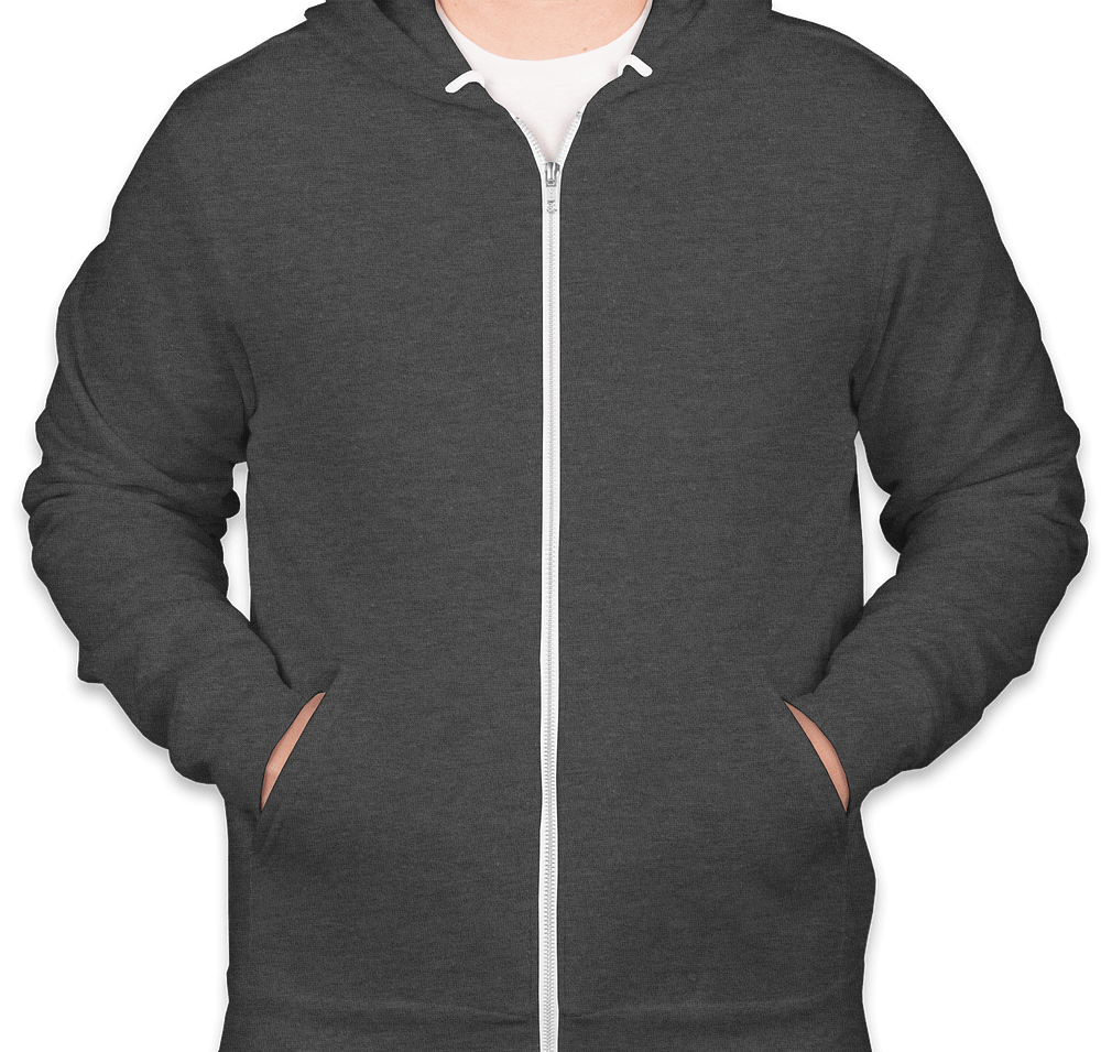 Bella + Canvas Ultra Soft Zip Hoodie-default