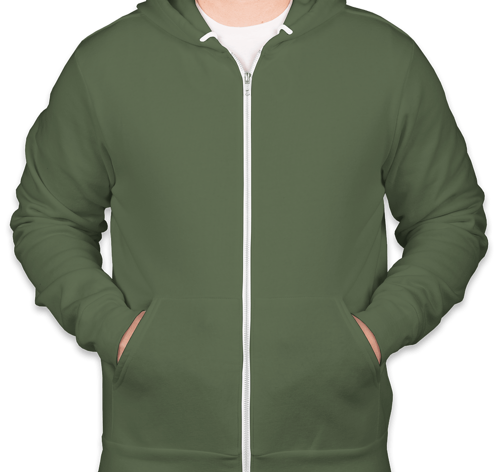 Bella + Canvas Ultra Soft Zip Hoodie-default