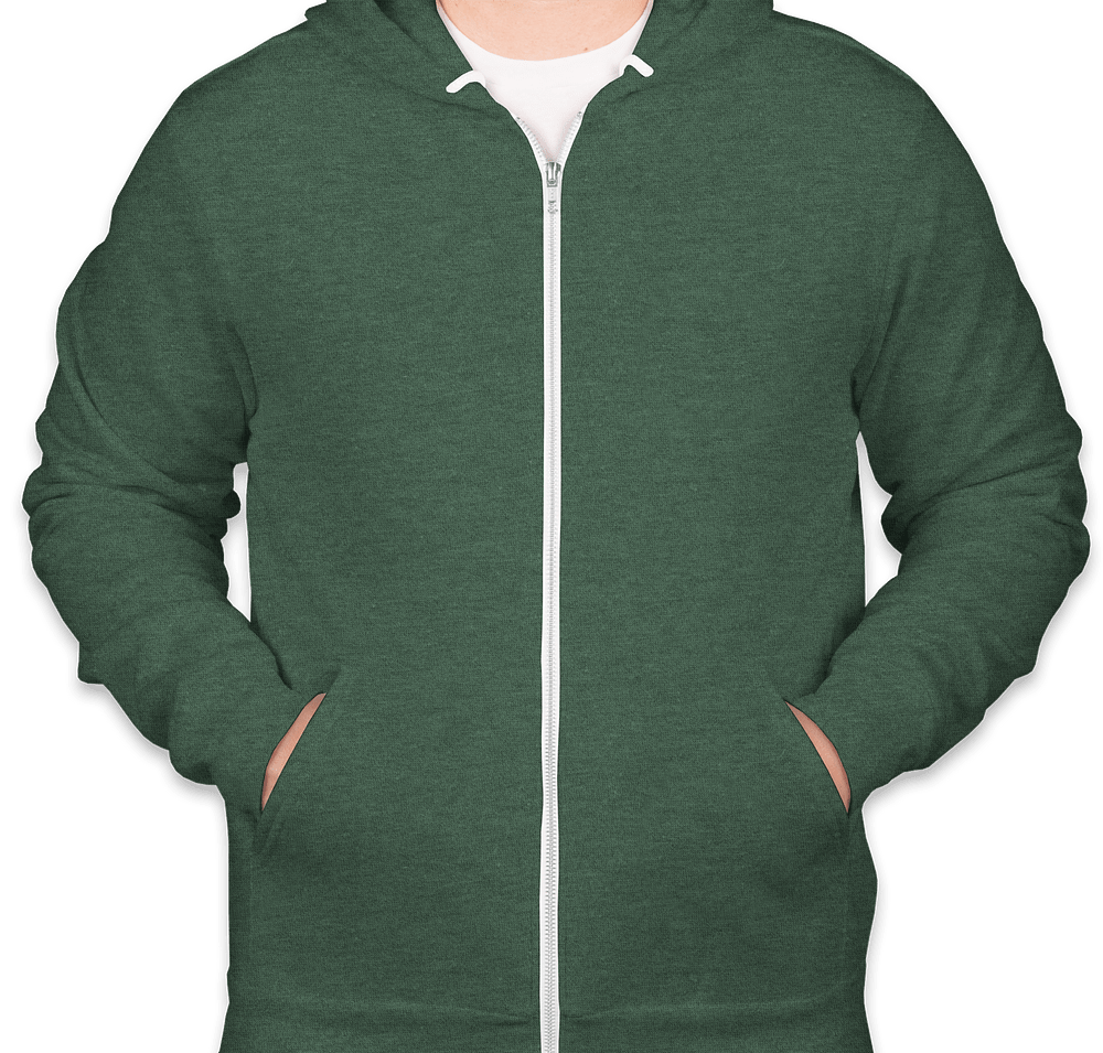 Bella + Canvas Ultra Soft Zip Hoodie-default