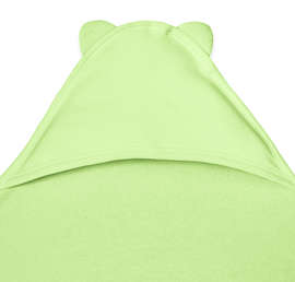 Rabbit Skins Toddler 50/50 Hooded Towel With Ears - Color: Key Lime