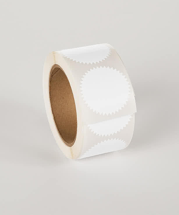Full Color 2" Starburst Roll Labels (Roll of 500)