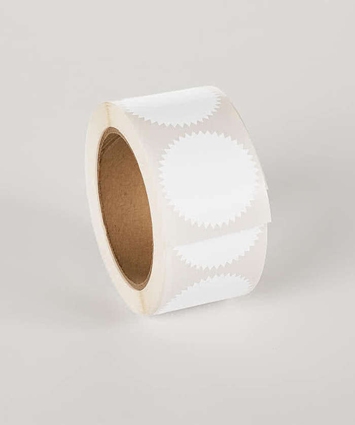 Full Color 2" Starburst Roll Labels (Roll of 500)