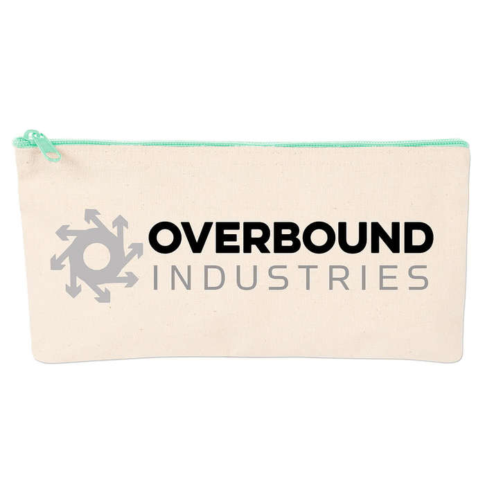 Design Custom Printed - Cotton Zippered Pouch - Online at CustomInk