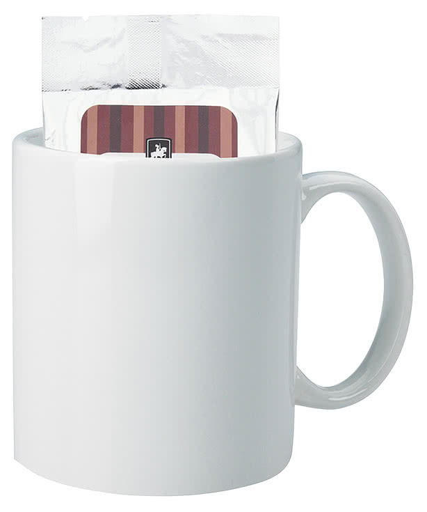 11 oz. Standard Ceramic Mug with Hot Cocoa Packet