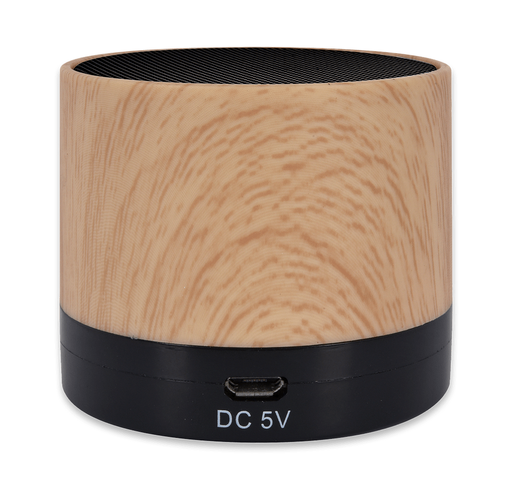 Allegro Wood Grain Wireless Bluetooth Speaker-default