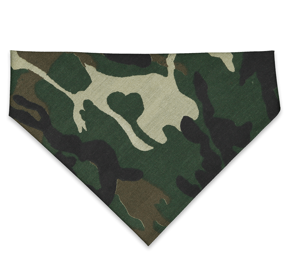Doggie Skins USA-Made 100% Cotton Pet Bandana (Corner Design)-default