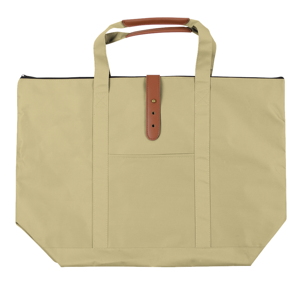 Large Mallard Zippered Tote Bag-default