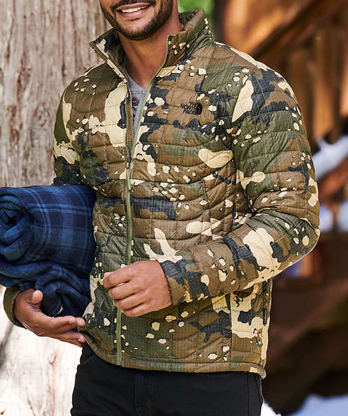 Custom The North Face Camo ThermoBall Trekker Jacket - Design Insulated &  Down Jackets Online at
