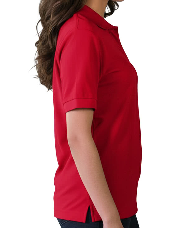 Blue Generation Women's Lightweight Pique Polo - Printed