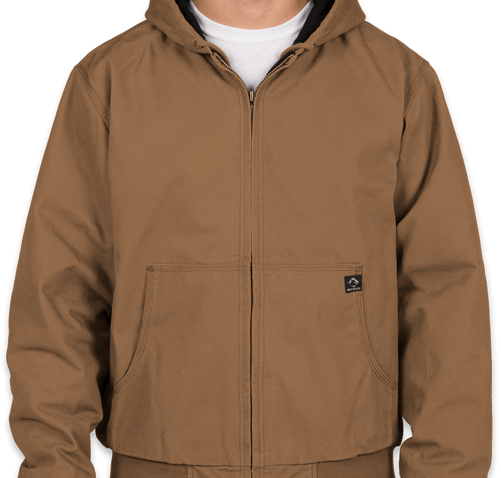Dri Duck Cheyenne Hooded Boulder Cloth Work Jacket-default
