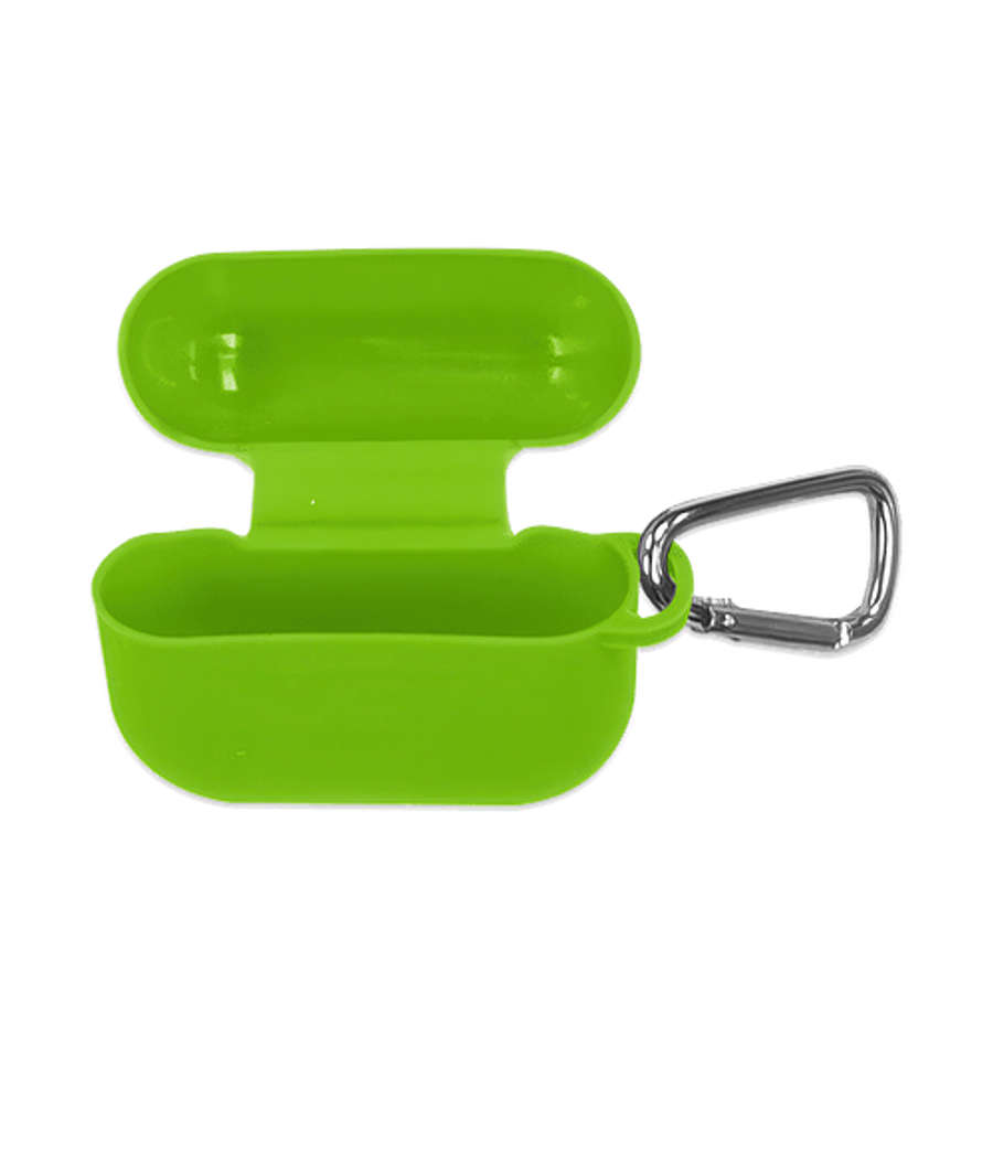 Silicone Valley Earbuds Case in Lime