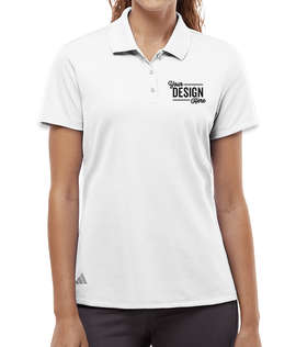 Adidas Women's Sport Recycled Performance Polo - Color: White
