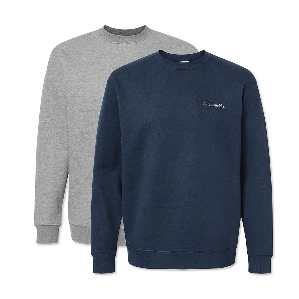 Custom Columbia Hart Mountain II Crewneck Sweatshirt - Design Crewneck  Sweatshirts Online at CustomInk.com