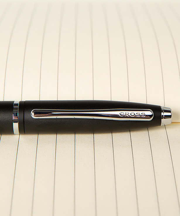 Cross Calais Matte Black Ballpoint Pen (black ink)
