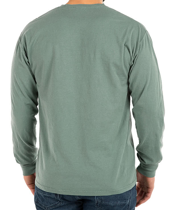 Hanes ComfortWash Garment Dyed Long Sleeve T-shirt