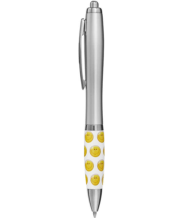 Smiley Face Ballpoint Pen (black ink)