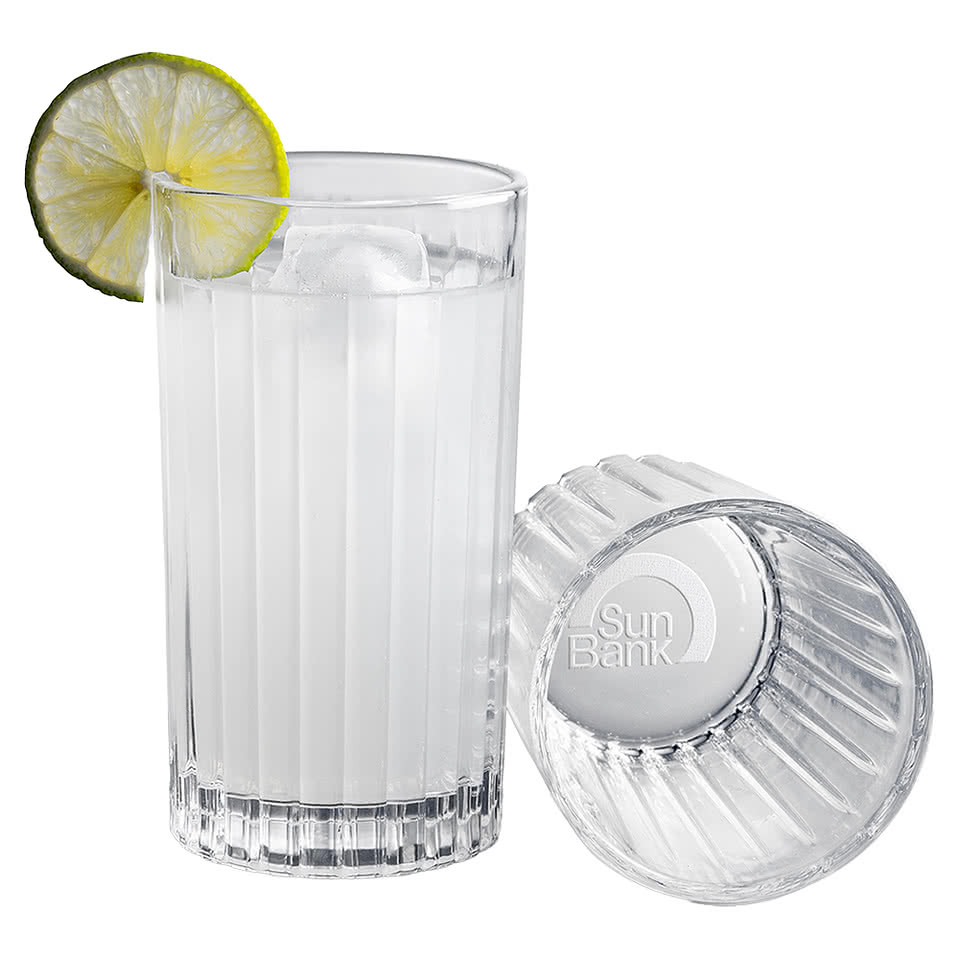 Laser Etched 13 oz. Hartmann Hiball Glass